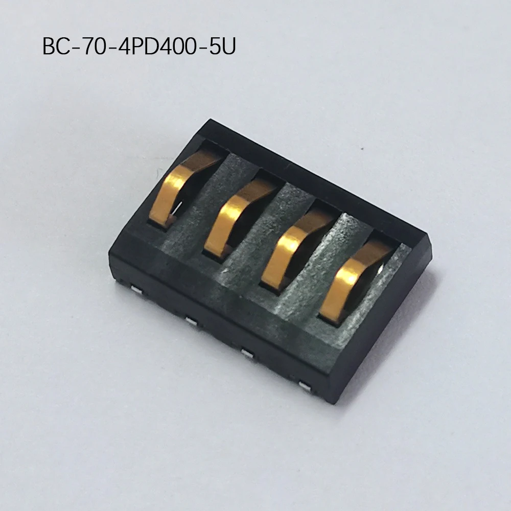 5 Stück B-35 B-45 B-70 Batterie-Federkontaktverbinder 2 3 4 5 6 7 Pin 4mm 4,25mm 2,54mm Rastermaß Batterie-Kontaktbuchse – Detail 15
