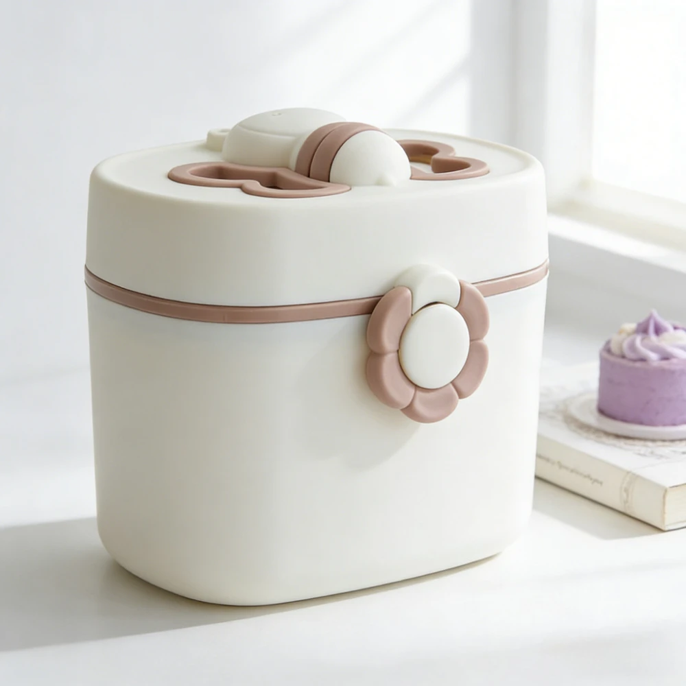 

Baby Milk Powder Box Portable Complementary Food Rice Noodles Storage Sealed Moisture-proof Tank Home Sub Packaging Storage Box