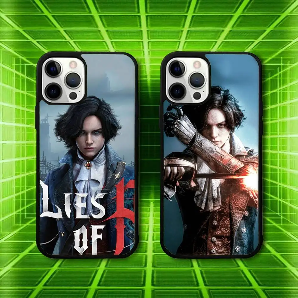 

Game L-Lies of P Phone Case For iPhone 16,15,14,13,12,11,Pro,Max,Plus,Mini,SE4,E Magnetic Magsafe Wireless Charging