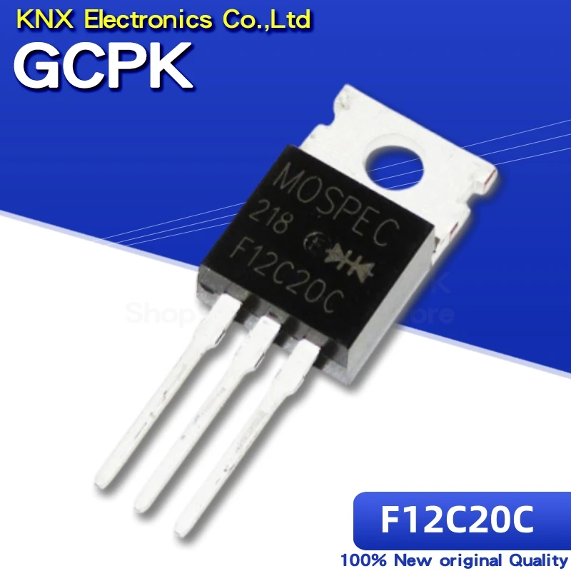 5pcs 100% original new TO220 F12C20A F12C20C TO-220 12C20 Transistor