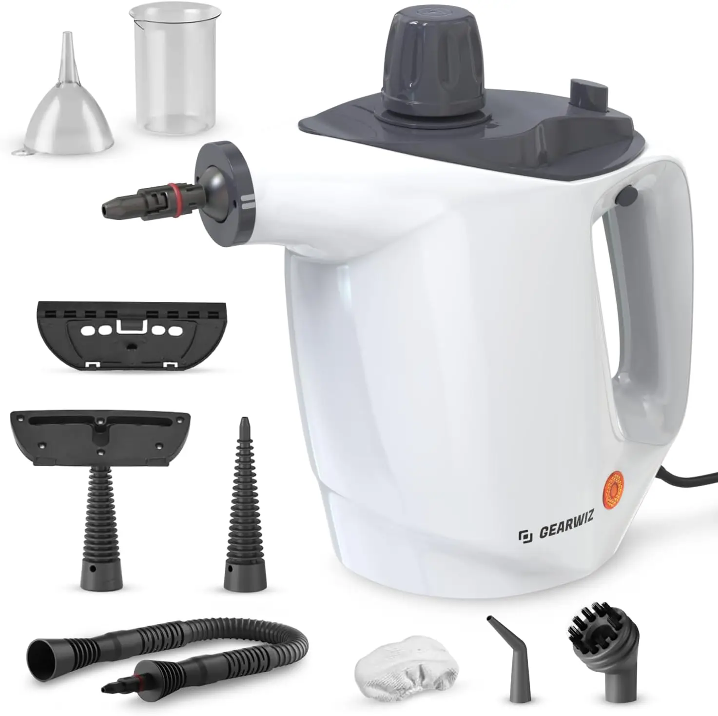 Handheld Steam Cleaner – 9-Piece Set, High-Pressure for Home, Kitchen, Car & Upholstery