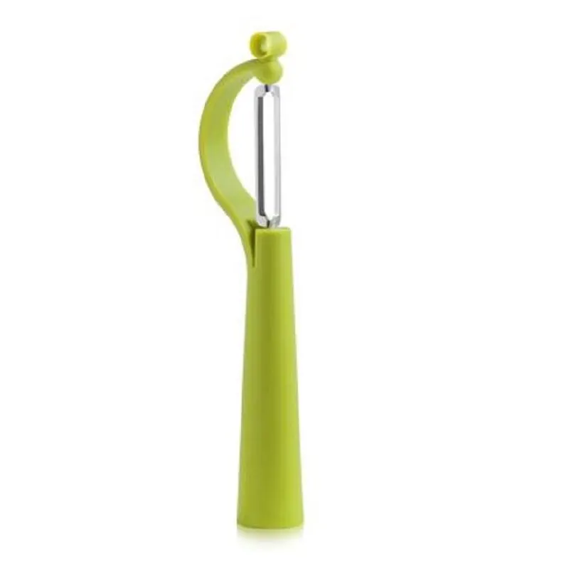 Vegetable Fruit Peeler Knife, Tupperware Side Peeler, Peeler Schälfix Green Peeler Straight Cut Professional Peeler