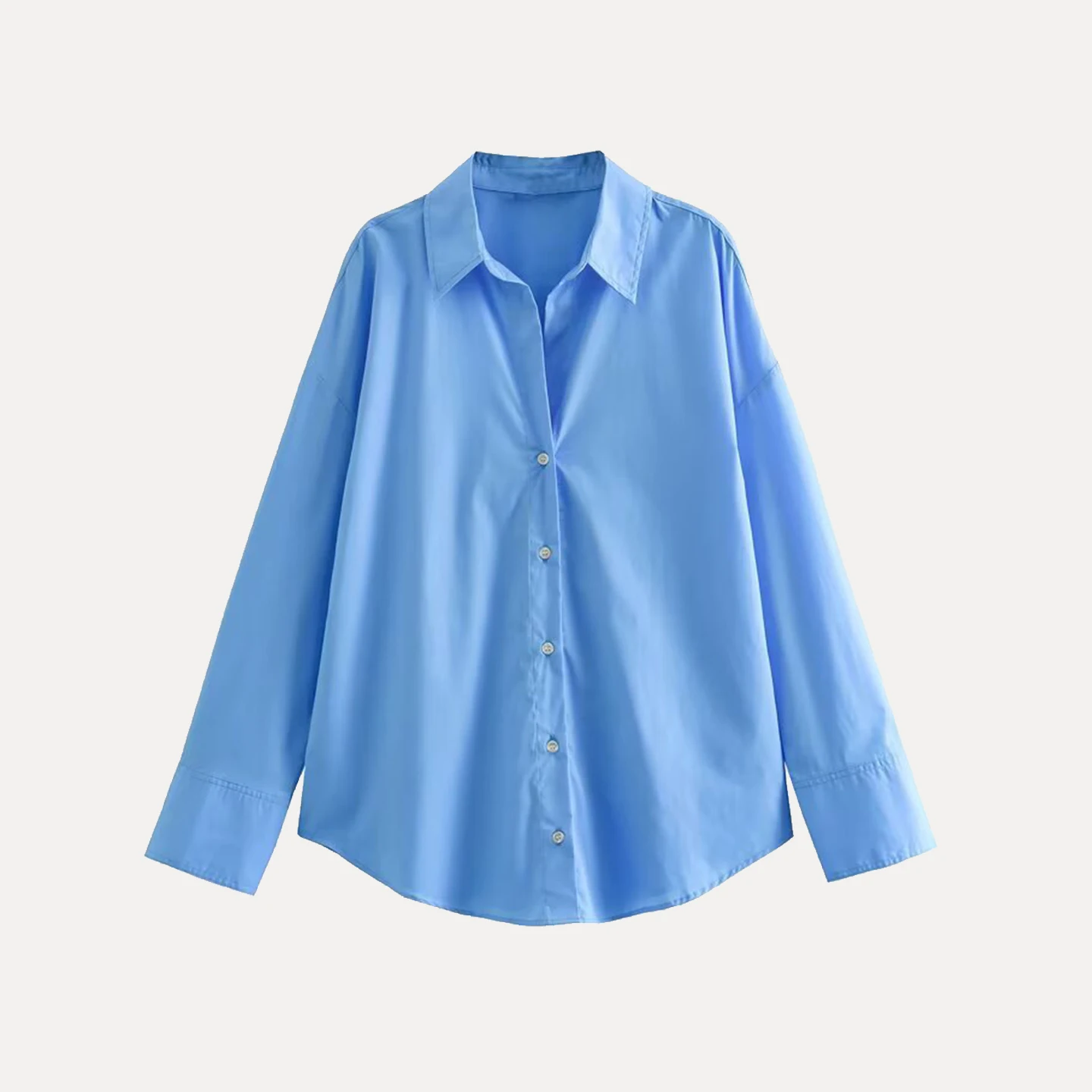 

Ele Silk irt Women's Faion Summer 2025 Z Commute Sle Loose Fit Long Sve Collar Striped UV Protection