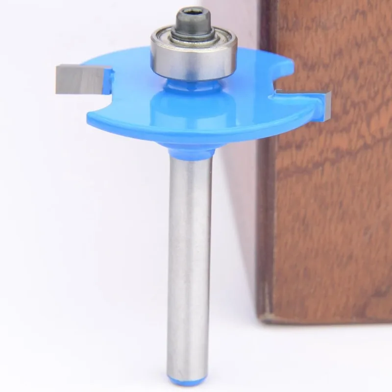 Для 1 шт. 6,35 мм хвостовик Т-образный паз для печенья, слот, фреза для соединения долбежей, фреза высотой 4 мм, обработка древесины