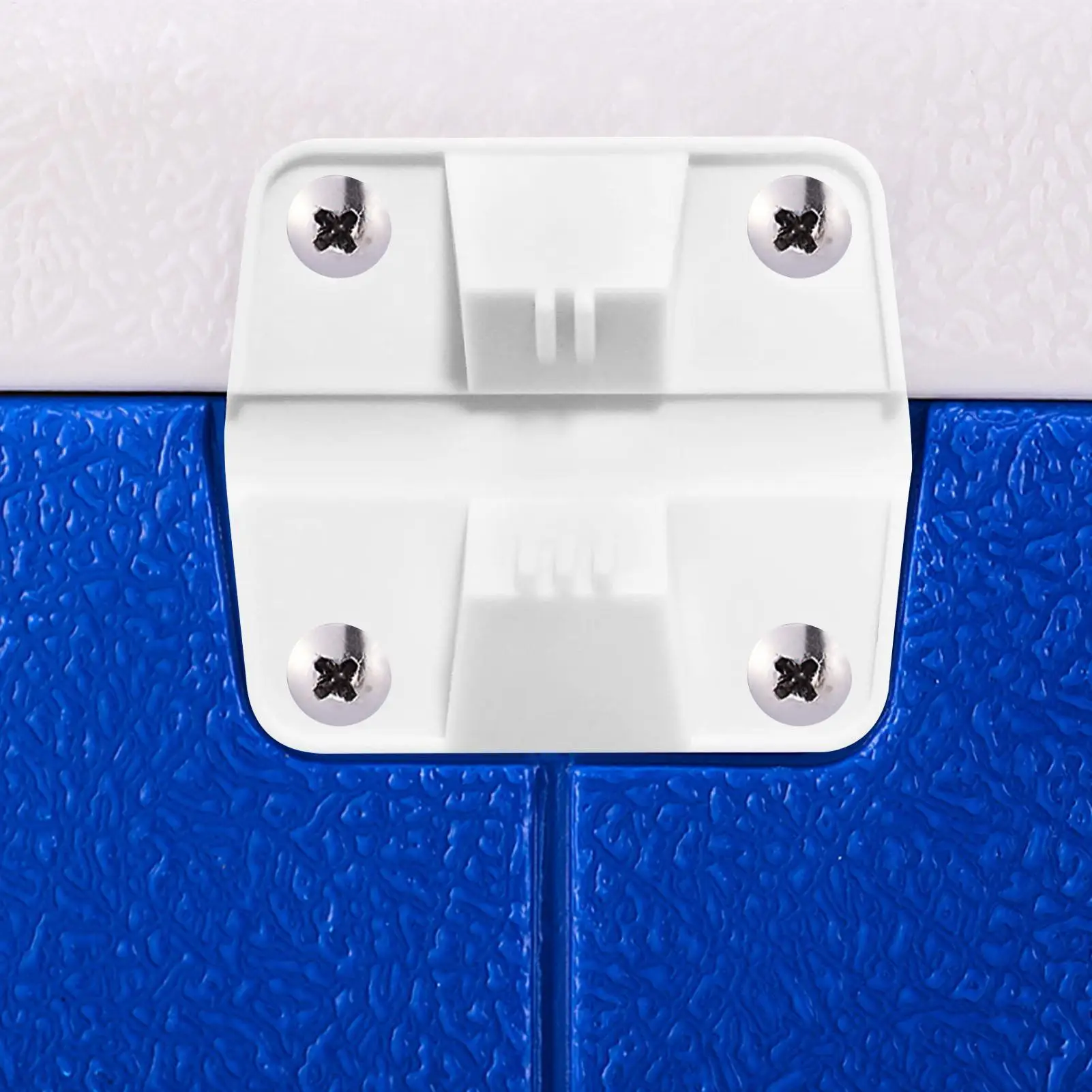 4pcs Coolers Replacement Hinges Hinges Set Cooler replacement plastic hinge with screw set for most refrigerator covers ﻿