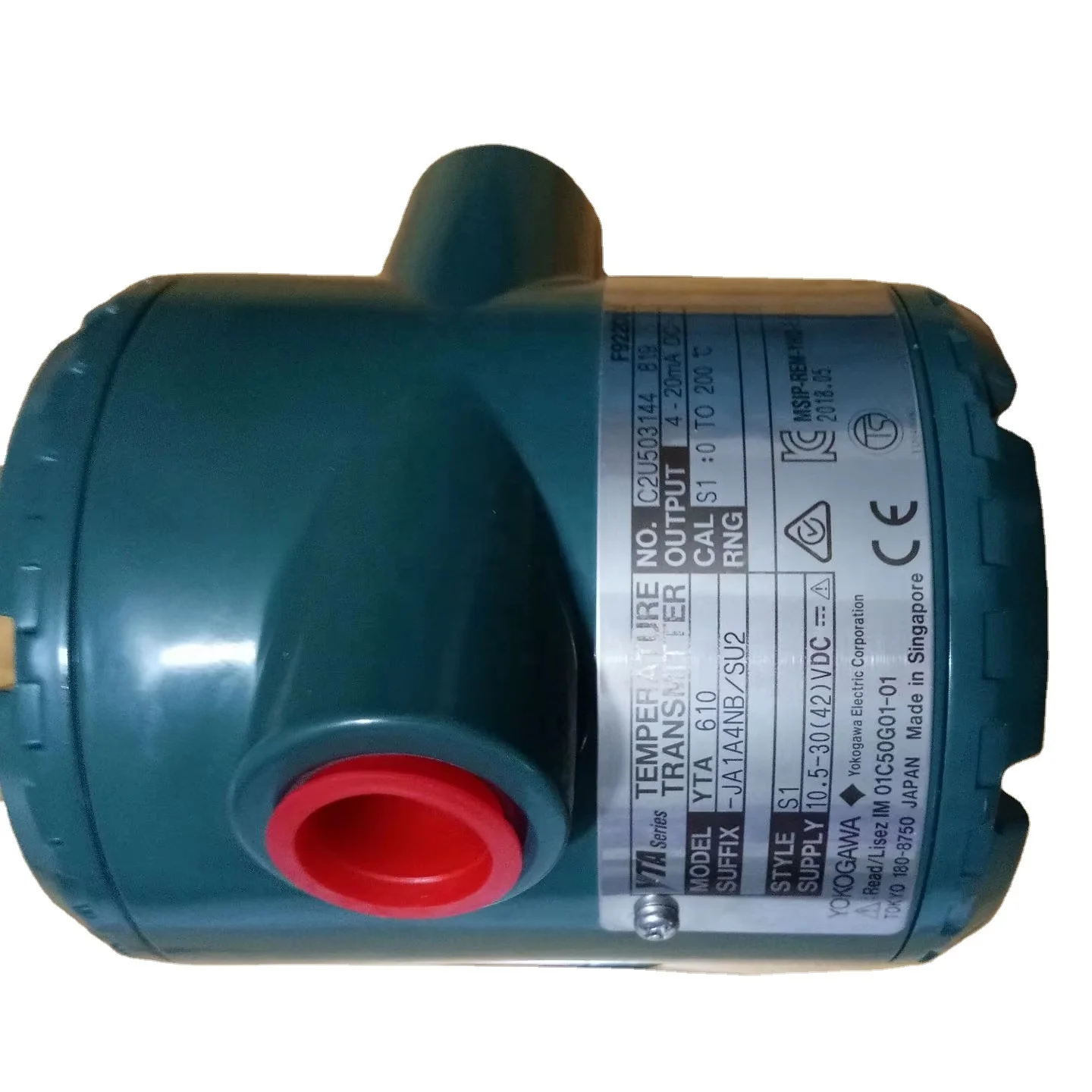 

Original Japan Yokogawa YTA610 Yta610-ja1a2dd/uf1 Temperature Transmitter