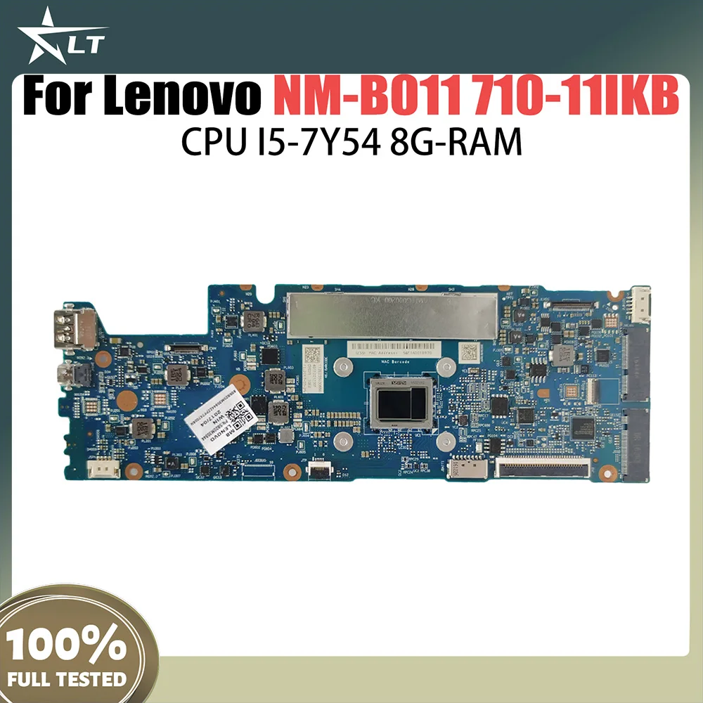 

NM-B011 Notebook Mainboard For Lenovo Yoga 710-11IKB Laptop Motherboard CPU M37Y30 UMA 4G 100% Tested Ok