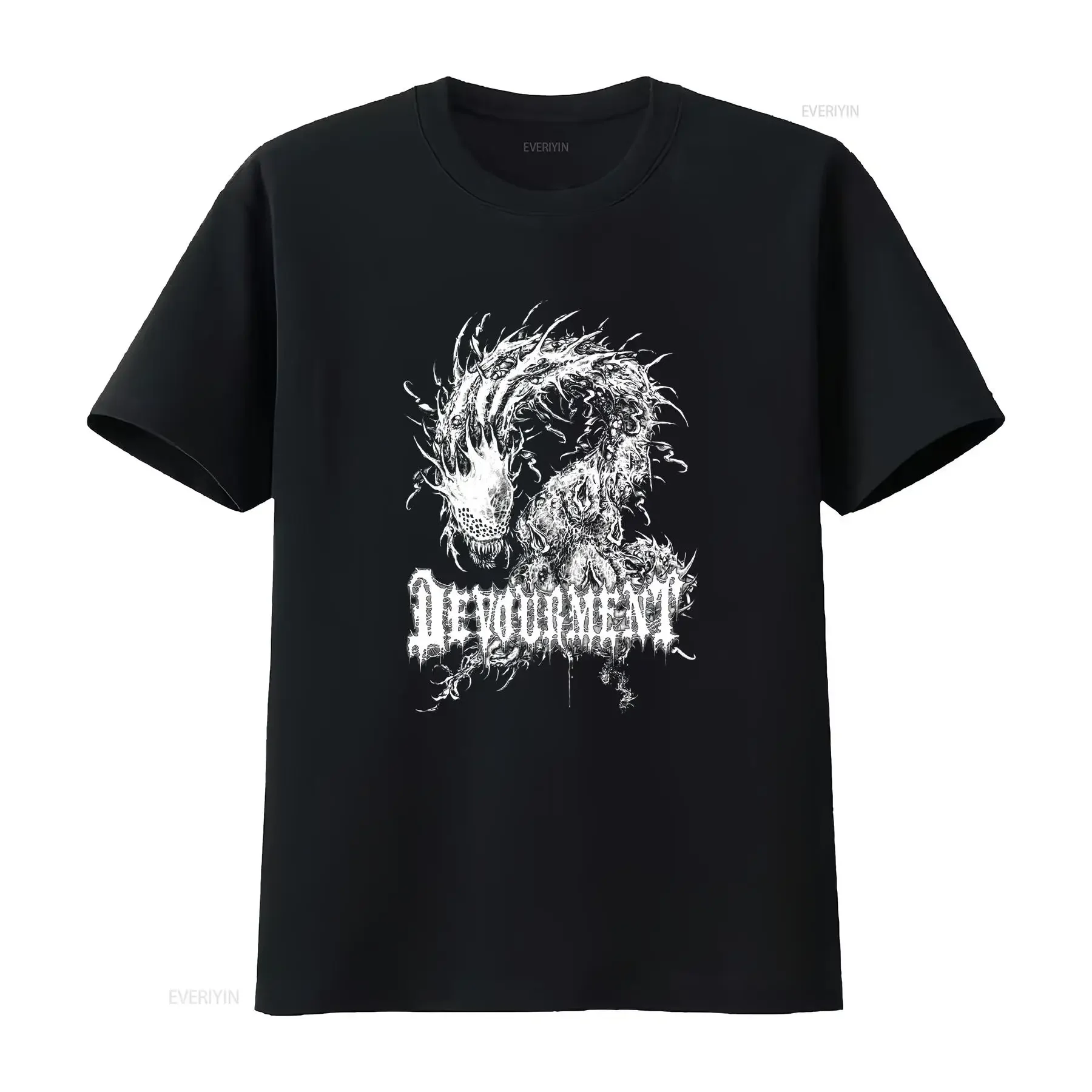Devourment 2009 T Shirt  Cotton Black Men All Size S to 5XL PM1179 vintage Washed Soft designer clothes streetwear