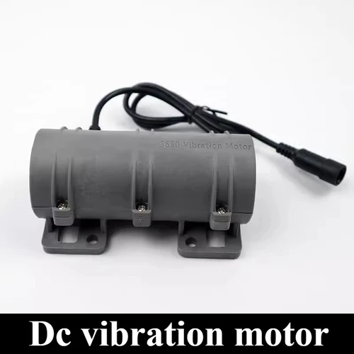 Mini motor vibratorio 12V/24V 3800rpm 10W para sistemas de advertencia cama de masaje silla vibrador regulador de velocidad