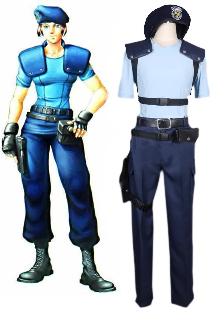 

Jill Valentine Cosplay Costume S.T.A.R.S. Uniform Custom Made Any Size