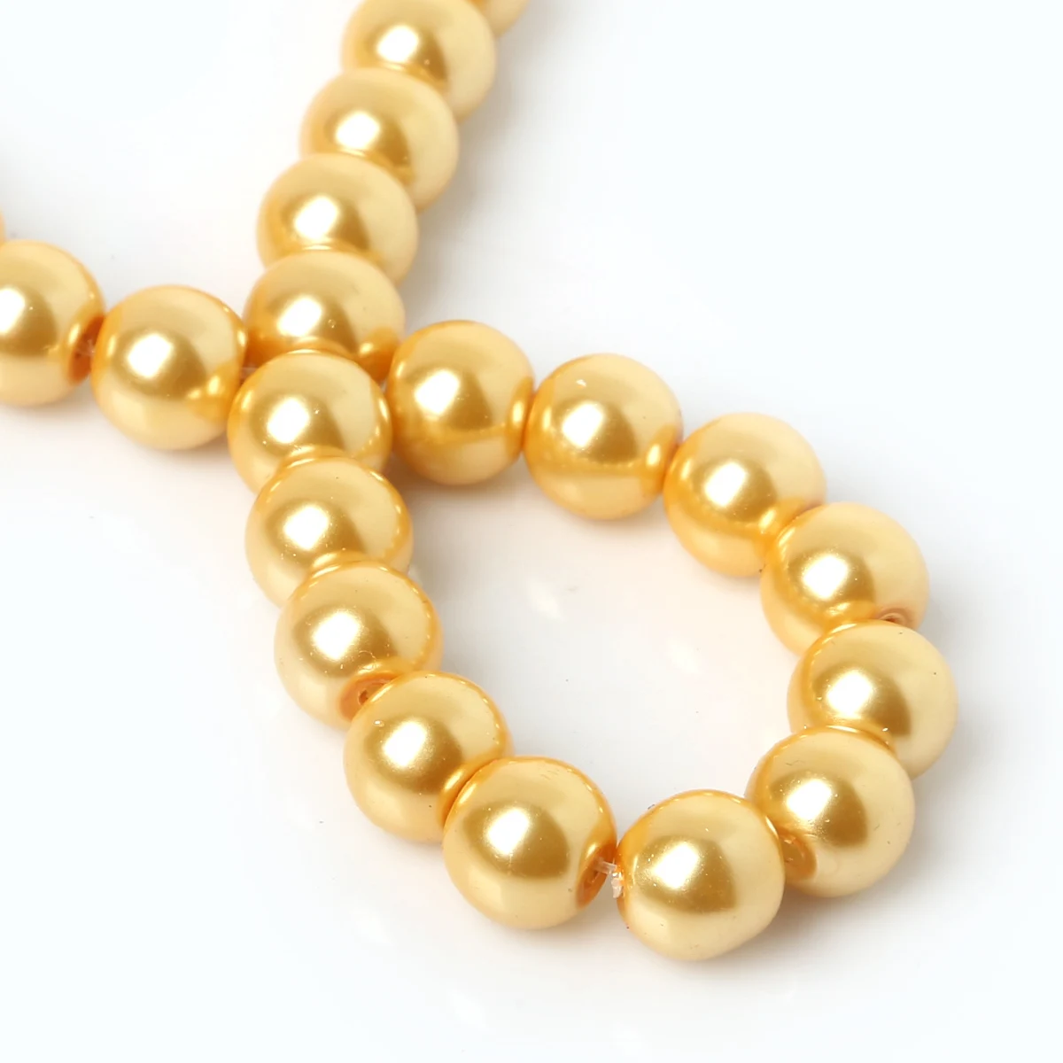 4/6/8/10mm Glass Beads Imitation Pearls Beads Round Pearl Beads For Jewelry Making Bracelet Necklace DIY Jewelry Findings