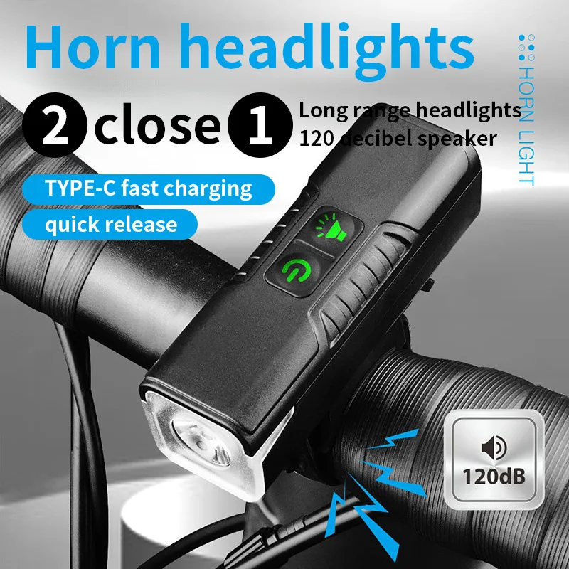 

Bike Light Front 1000Lumen Bicycle Light 4800mAh Waterproof Flashlight USB Charging MTB Road Cycling Lamp Accessories