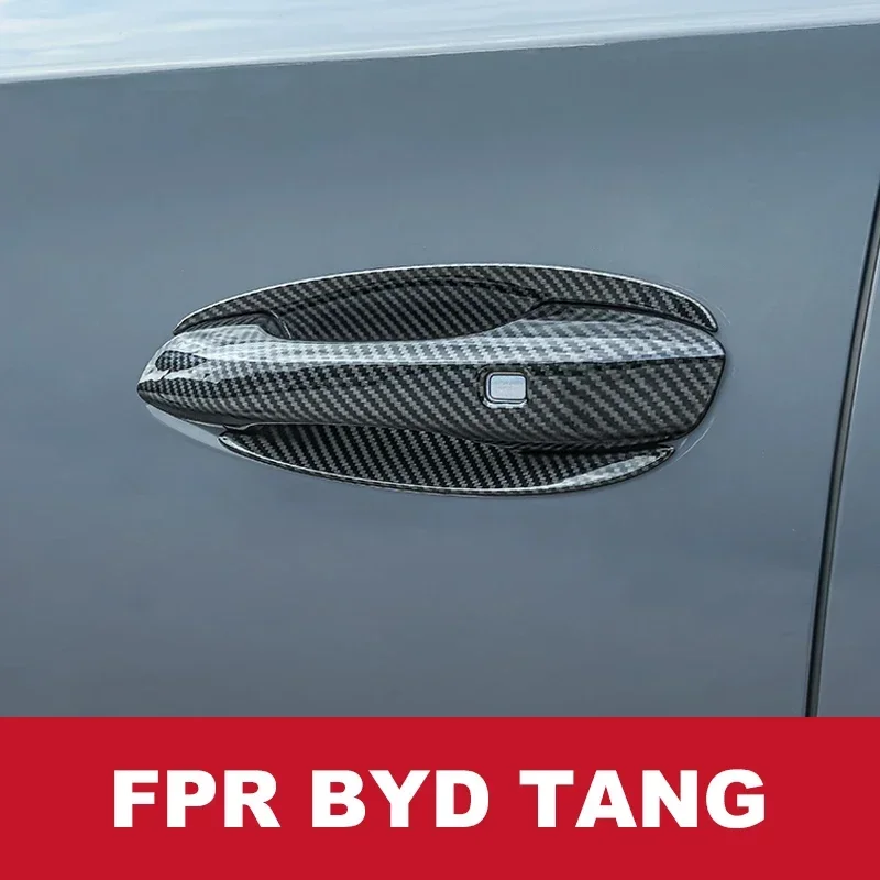 

For Byd Tang Ev 2022 2023 Abs Car External Door Handle Catch Cover Door Bowl Protection Trim Sticker