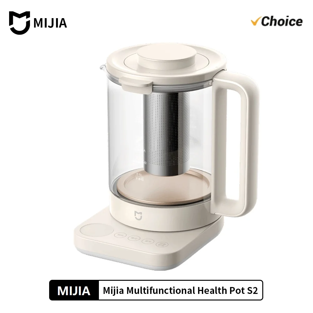 

MIJIA Multifunctional Health Pot kettle S2 1.5L Household Appliances 800W 304 Stainless Steel Heat Preservation