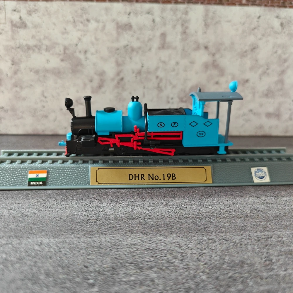 1: 160 DHR No.19B Indian Blue Darjeeling Himalayan Railway DHR Locomotive and Train Model  Train Model Collection Decoratio