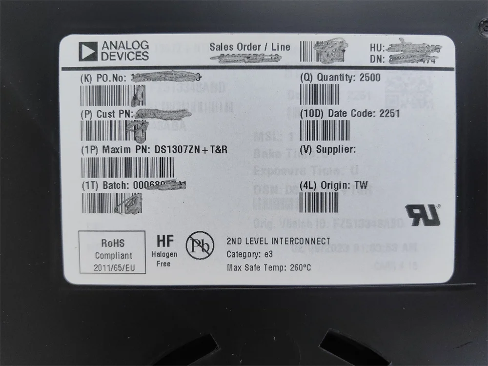 DS1307ZN+T&R DS1307ZN 고품질 신규