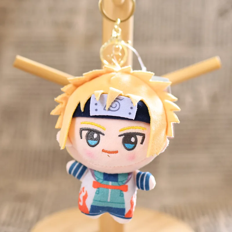 2025 New Cute Doll Naruto Small Pendant Plush Toys Doll Bag Hanging Decoration Keychain Birthday Gift for Friends Kawaii