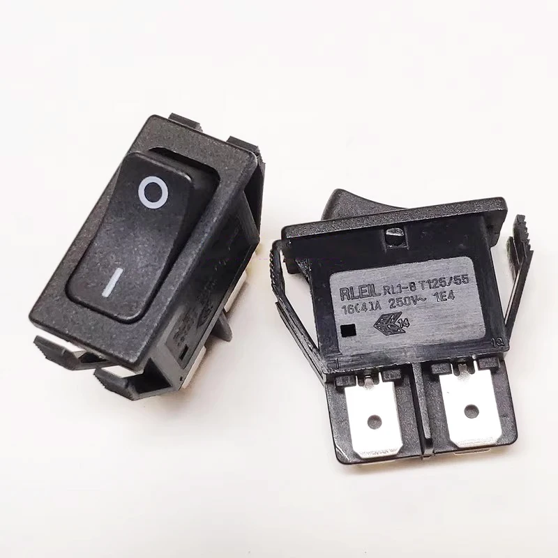 1~5PCS/LOT  Ship type switch RL1-8 T125/55 Warped ship type switch four-pin two-speed 16A/250V