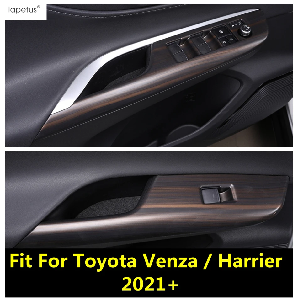 

For Toyota Venza /Harrier 2021 - 2024 Window Lift Switch Adjustment Button Panel Decor Sticker Cover Trim Accessories Interior