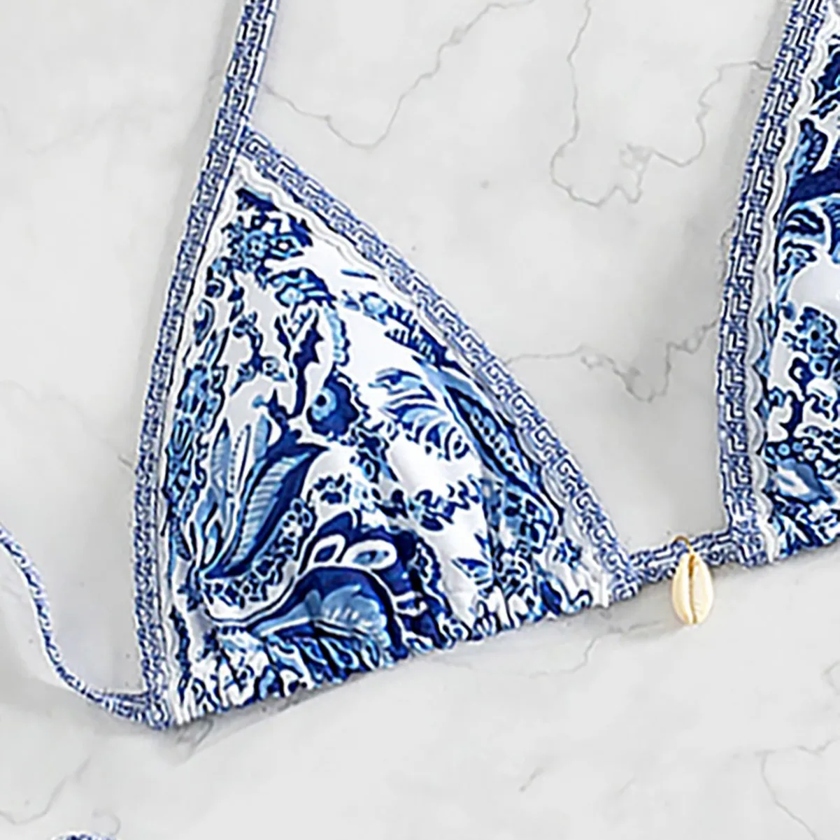 Women's Two Piece Bikini Set 2025, Sexy Triangle Push Up Swimsuit, Floral Print Bathing Suit, Beach Swimwear