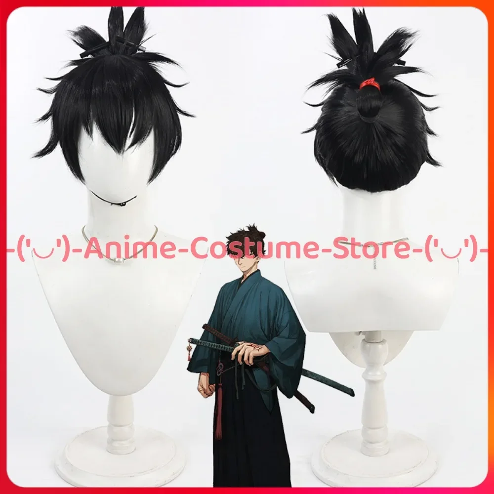 

Fate/Samurai Remnant Miyamoto Iori, парик для косплея, завязанный аниме-игровой персонаж, карнавальный костюм на Хэллоуин, парики, синтетические волосы