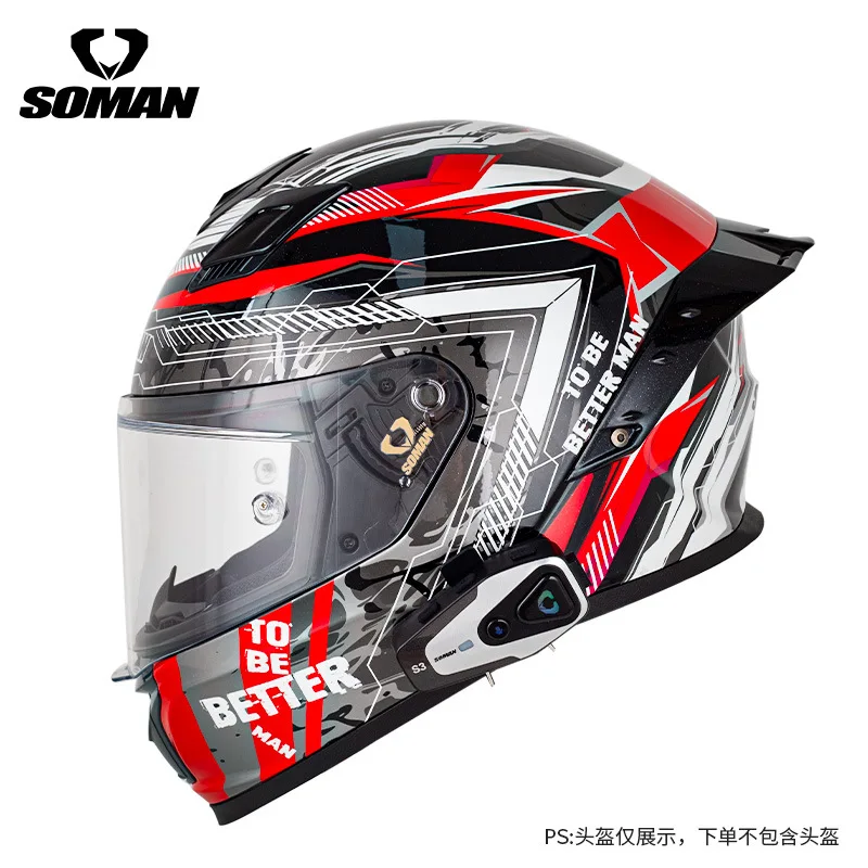 Motorcycle  S3 bluetooth headset waterproof noise reduction high definition voice  headset