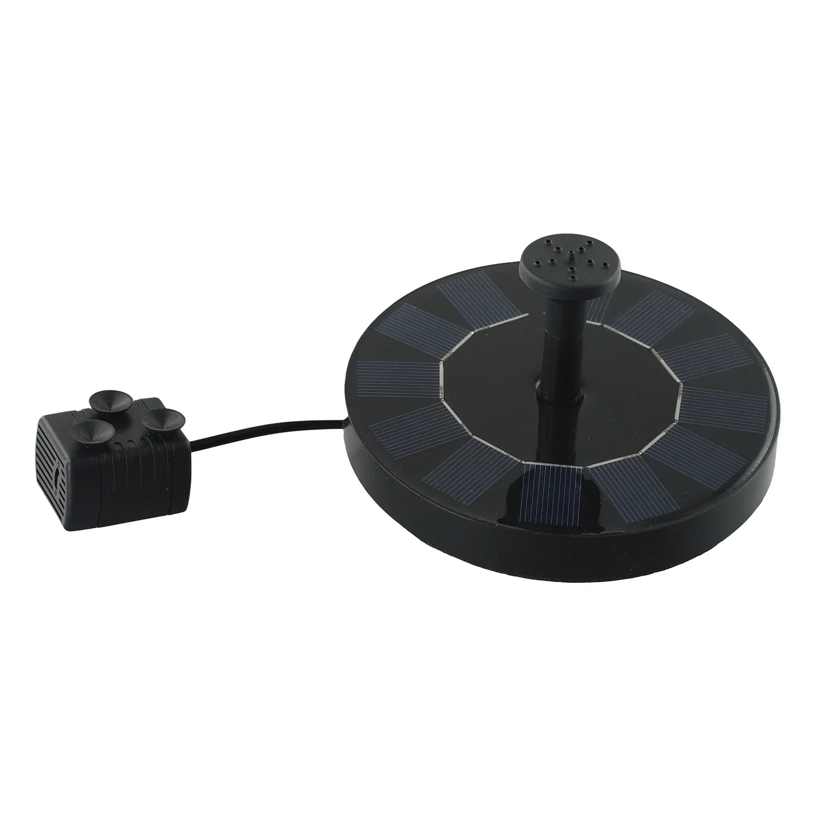 Fountain Pool Solar Fountain Garden Fountain Small Pond Bird Bath Fish Tank 130mm Diameter 150L/H High Quality