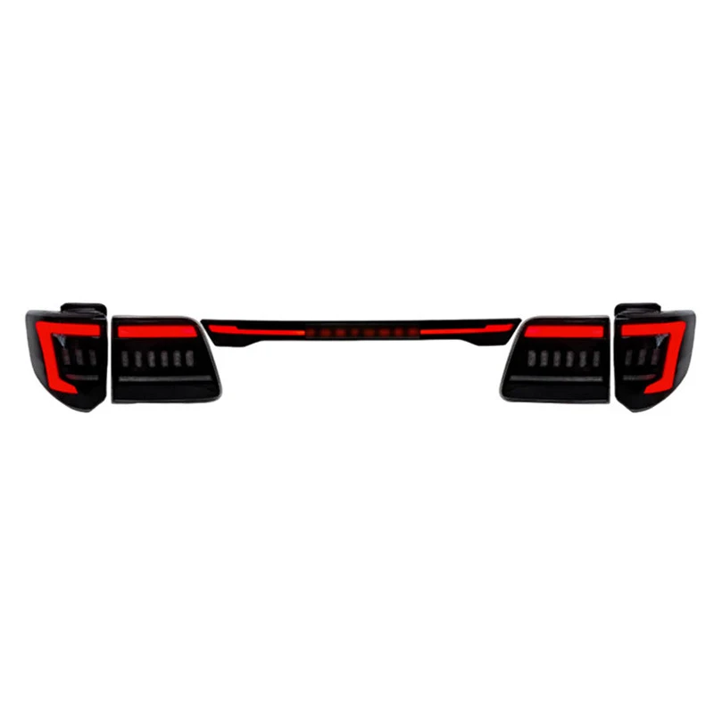 Car Tail Lamp LED For Toyota Fortuner 2011-20153 New Style Full LED Tail Lamp Dynamic Turn Signal Light Tail Lamp Assembly