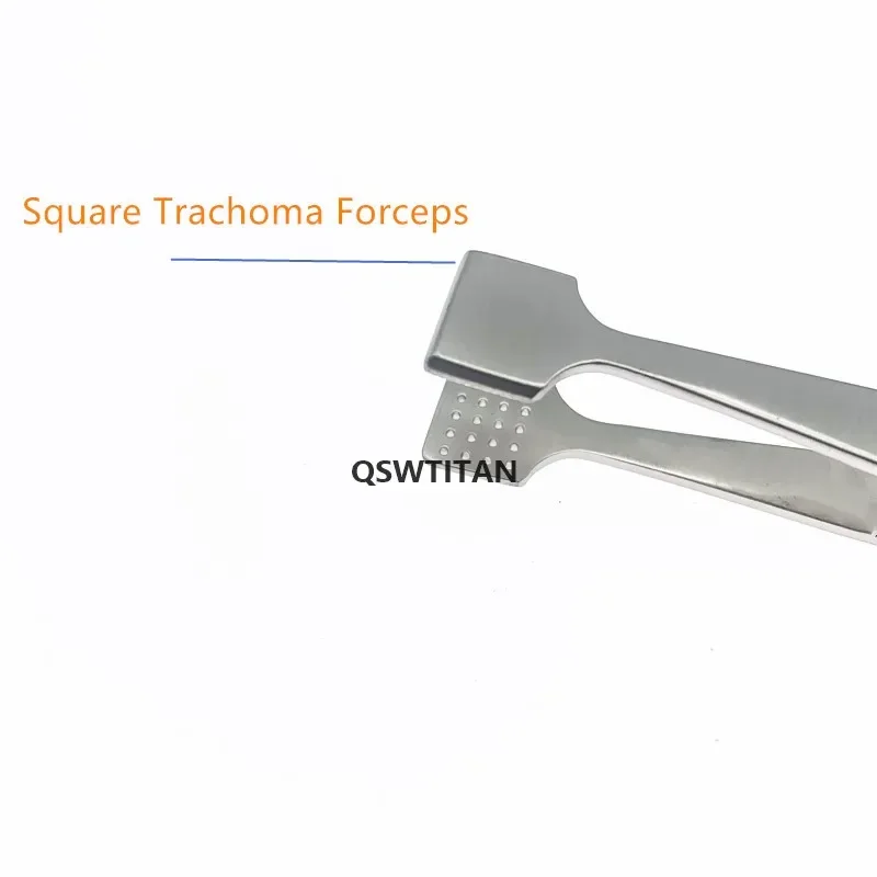 Ophthalmic Trachoma Forceps แหนบเครื่องสําอางพลาสติก Ophthalmic Surgery Instruments เครื่องมือ