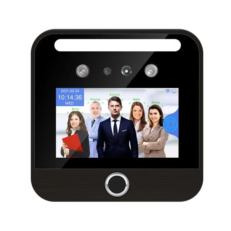 Face and Fingerprint Time Attendance and Face Recognition Access Control Time and Attendance System Door Control Device