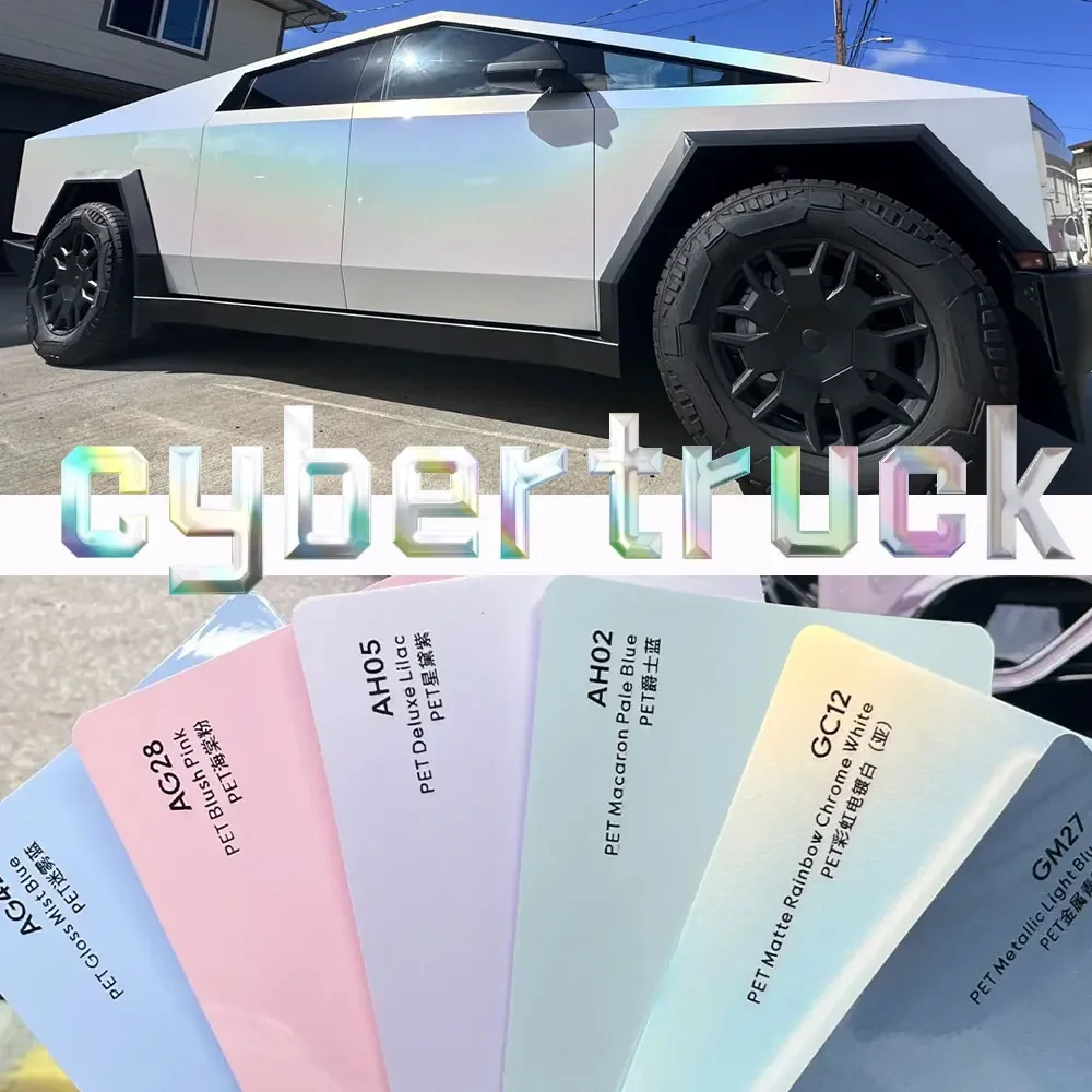 

For Tesla Cybertruck 2024 Matte PPF Car Paint Protection Film Clear Bra Decal Anti-Scratch TPU Invisible Body Sticker Accessorie