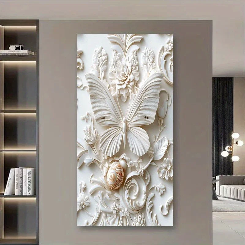 Butterfly Poster, Realistic Nature Style Modern Home Decor For Living Room And Bedroom, Bedroom Art Work, No Frame