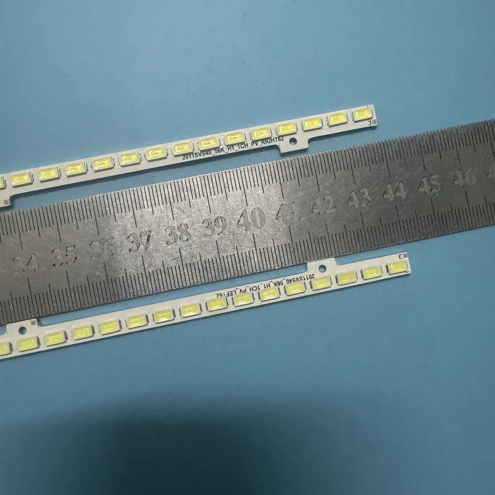 LED Array Bars For TV UE40D6200 UE40D6510 LED Backlight Strips Matrix Kit LED Lamp Lens Bands 2011SVS40_56K_H1_1CH_PV -FHD