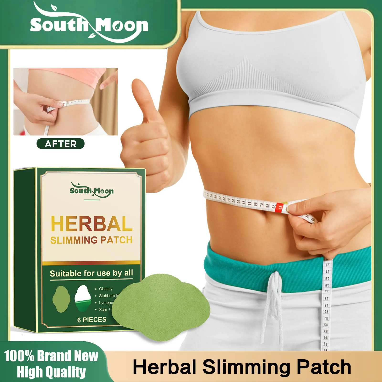 

Slimming Fat Burning Belly Patch Anti Cellulite Reduce Fat Accumulation Improve Obesity Dispelling Dampness Body Shaping Sticker