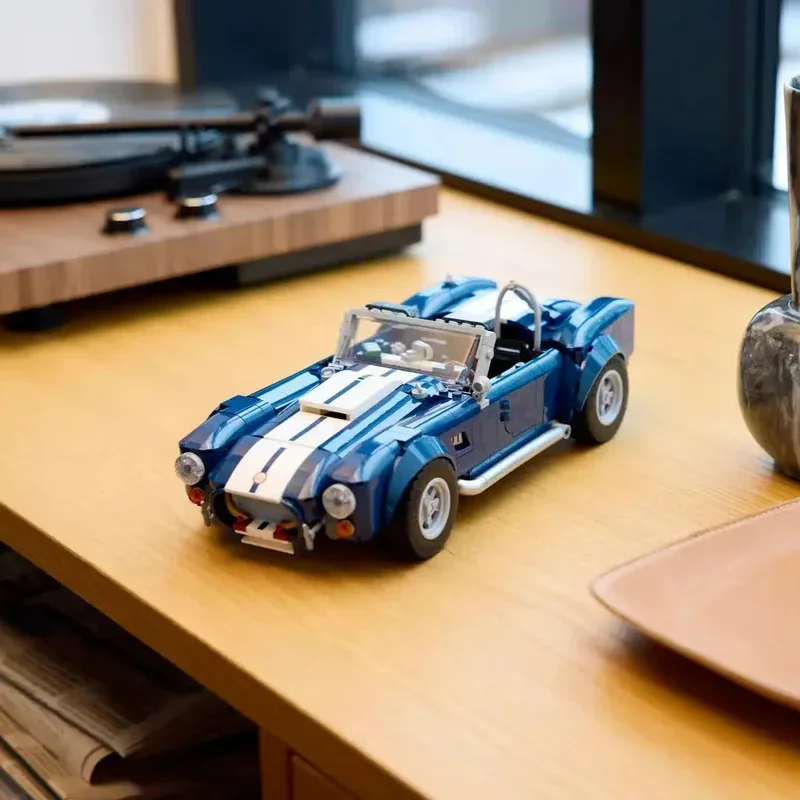 

1241 шт. Dodge Viper Shelby Cobra ретро мускулистая гоночная модель автомобиля головоломка сборная игрушка для мальчиков сложная головоломка на день рождения