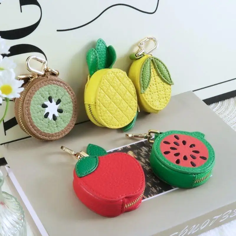 

New Korean Fashion Cherry Love Heart Pendant Chain Nylon Braided Strap For IPhone Keychain Bag Camera Girls Mobile Phone Lanyard
