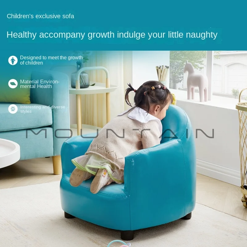 Kids Sofa Boy Girl Princess Cartoon Seat Baby Cute Animal Backrest