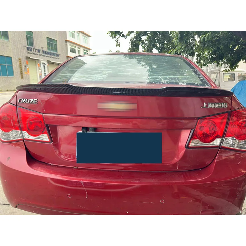 Tail Fin for Chevrolet Cruze Carbon Fiber Spoiler 2009 To 2014 Rear Wing Accessories