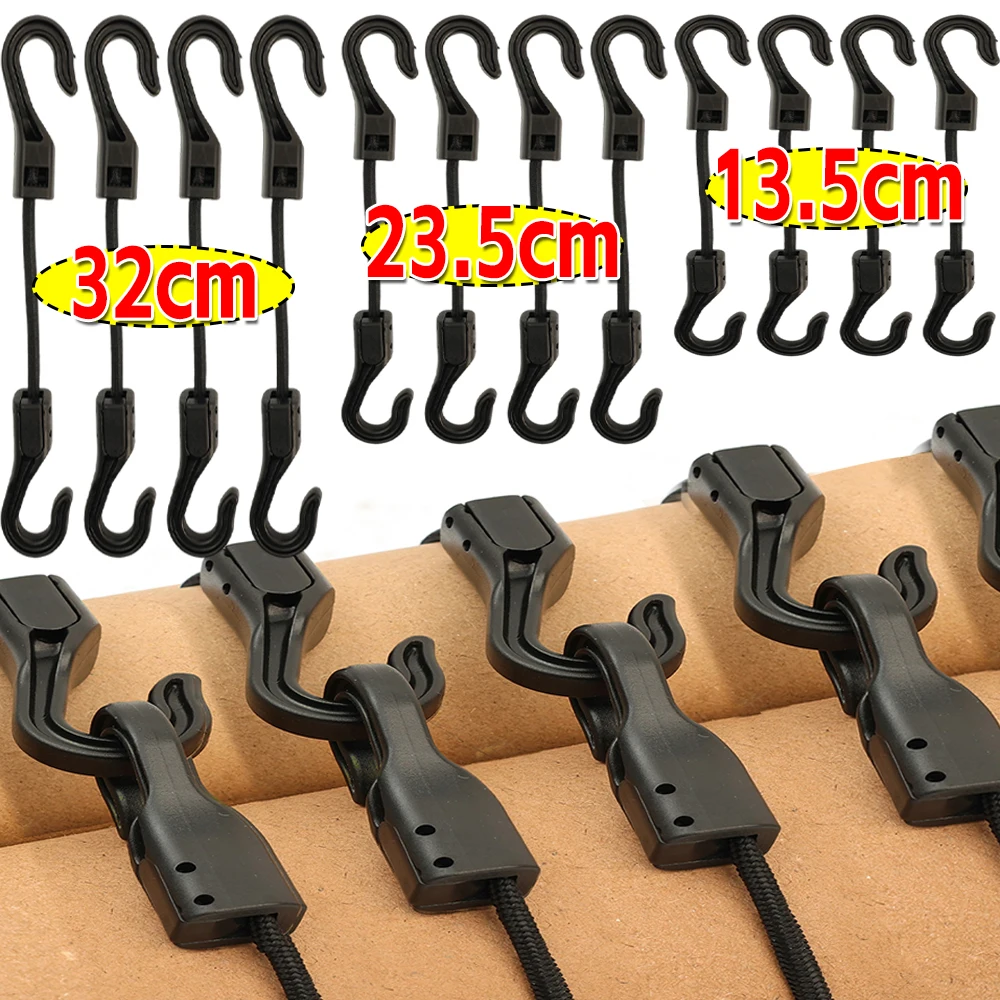 10 stücke Offene Ende Schnur Haken Snap Boot Kajak Motorrad seil Schnalle camping zelt haken Für Bungee Schock Elastische Bungee schnur Riemen