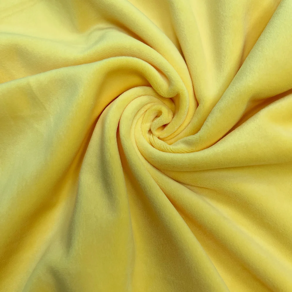 EN71-3 & 9 עבר מבחן סופר רך קטיפה בד בובת בד 100% פוליאסטר נוח ורך למתוח מינקי בד