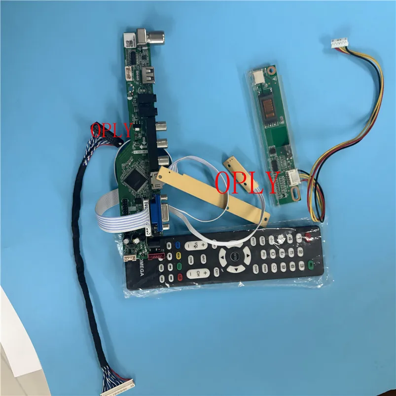 Controller Board 20pin Module TV for B121EW03 V4 B121EW03 V4 AV VGA Resolution Digital Signal 1lamps 12.1