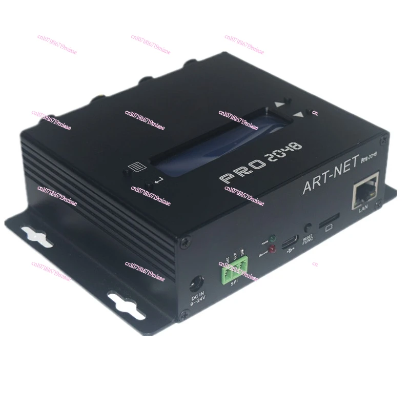 Bidirectional 4 port ARTNET network expander DMX512 console light with point light source WS2812