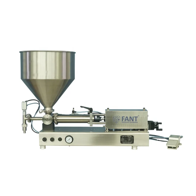 

2026 Полуавтоматическая машина для наполнения дезинфицирующего средства для рук/жидкое мыло/мойное средство/гель