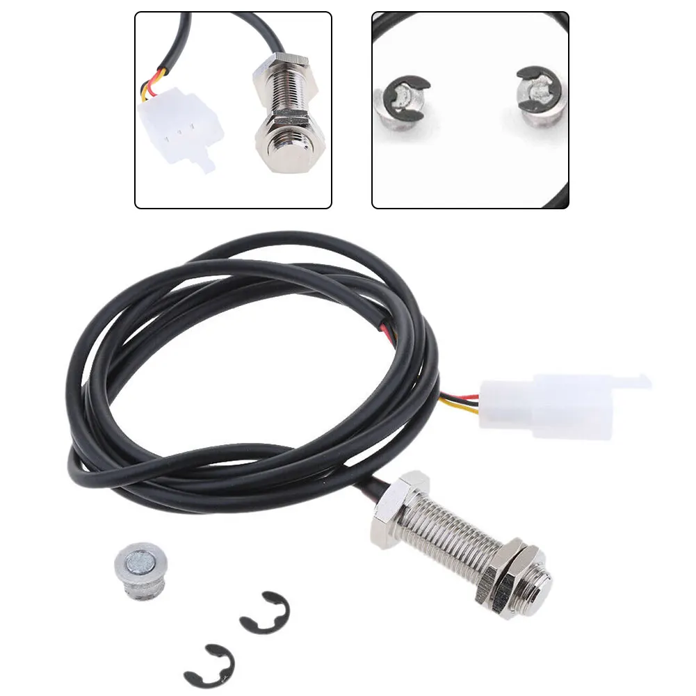 Parts Odometer Sensor Cable With 2 Magnets Accessories Digital Fittings Magnet Motorcycle Replacement Tachometer