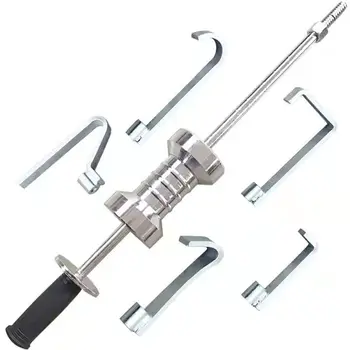 덴트 풀러 슬라이드 해머 와셔 후크, 덴트 풀링 클로, 차체 수리 제거 도구, 세트당 6 개
