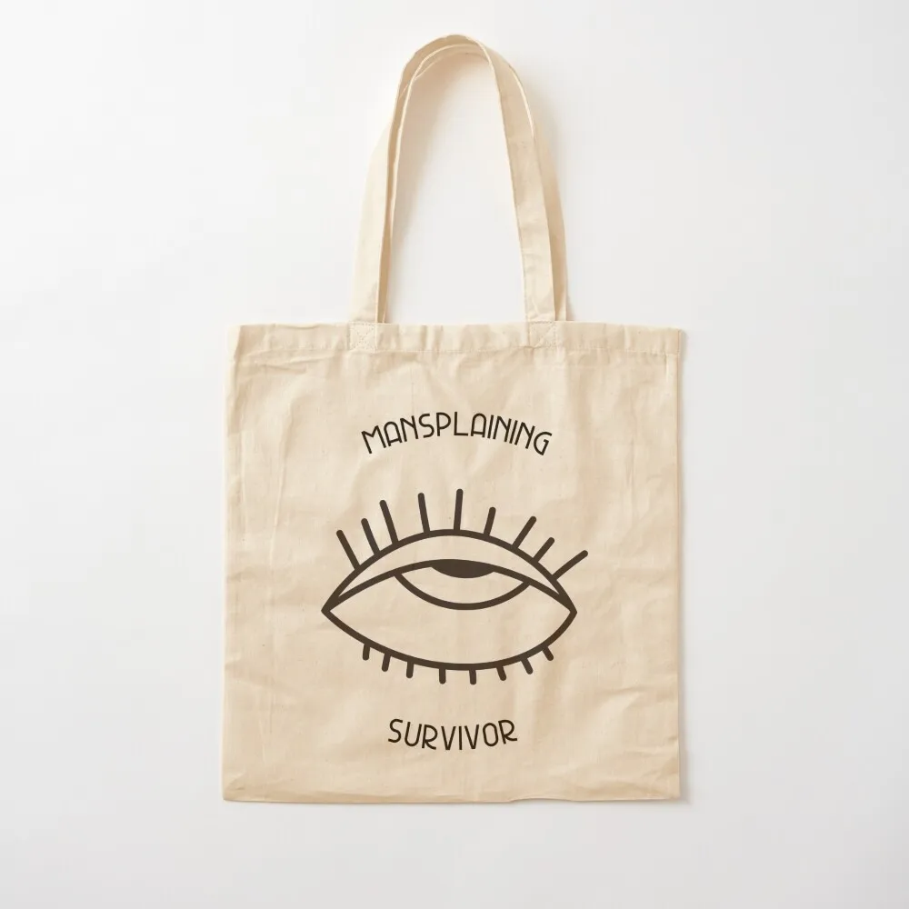 

Mansplaining Survivor - Feminism Tote Bag