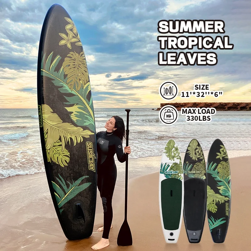 

Factory Dropshipping USA Warehouse Paddle Board Inflatable Board SUP Board with Full Set Accessories