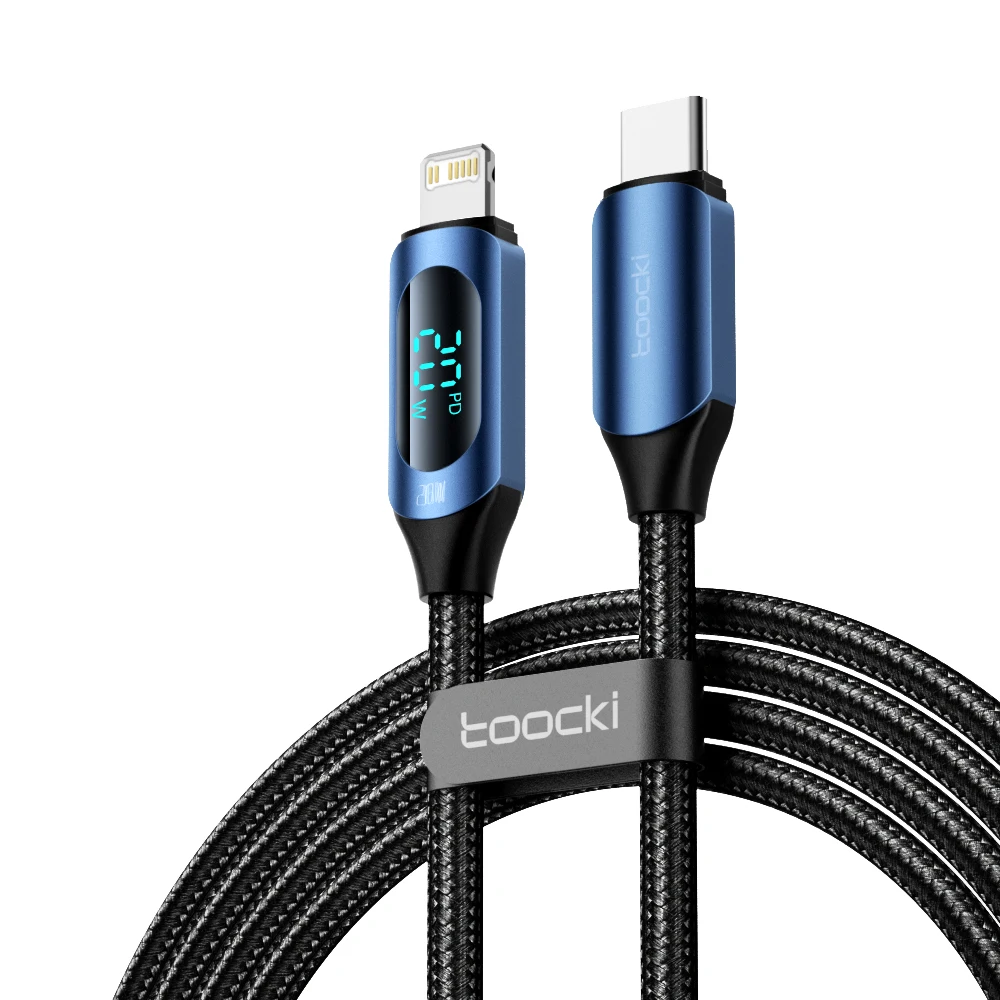 Toocki usb c typ c kabel für iphone 14 13 12 11 pro max x xr 8 7 plus pd 36w schnelle ladegerät daten kabel für ipad 1m