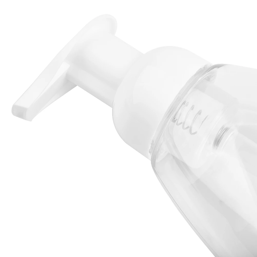 New 300ml Empty Pump Dispenser Bottle Lotion Shampoo Foaming Soap Shower Container Bathroom Cleansing Liquids Soap Consumption