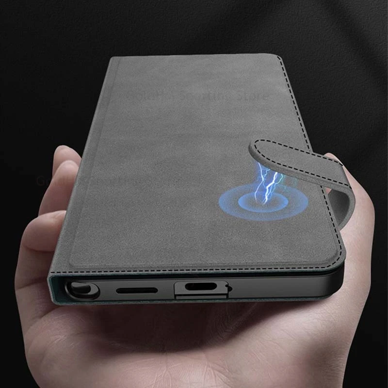 

Flip Card Slot Phone Wallet Case For Samsung S26 Ultra 5G Business Leather Book Stand Cover For Galaxy S25 Ultra S24 S23 S26Plus